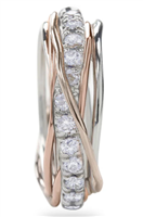 Anillo Rubinia Mujer Filodellavita in Oro Diamante AN112ARBT